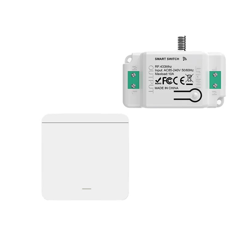 ABVA-Wireless Remote Control Switch For External Cross-Border Stair Switch Push Button Switch