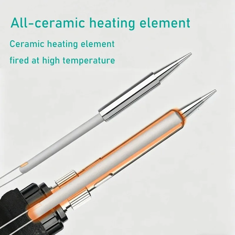 Electric Soldering Iron 60W Adjustable Temperature Soldering Iron Tips 220V/110V Welding Solder Tool Soldering Station