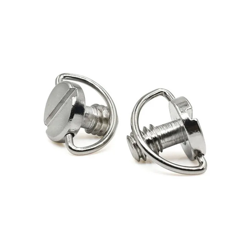 Dslrカメラ三脚クイックリリースプレート用1/4 "dリングカメラネジ