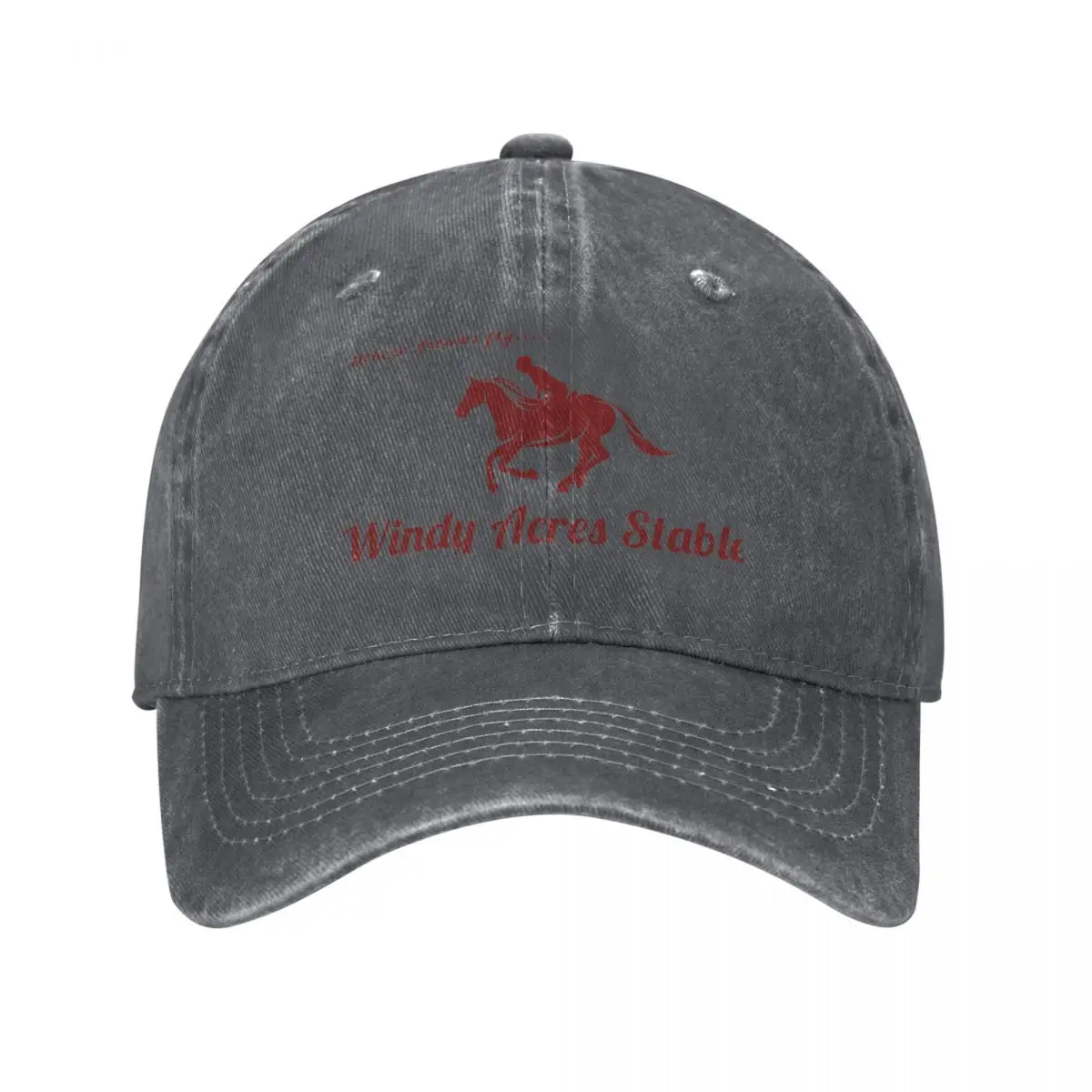 Windy acres logo for light coloured backgrounds Baseball Cap New In Hat Mountaineering Men Hats Women's