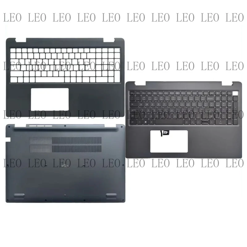 MY New For Latitude 3540 E3540 Upper Case Palmrest Cover C Shell Backlit keyboard/Bottom Base Cover Lower Case 0DVR0W 0XF4G1