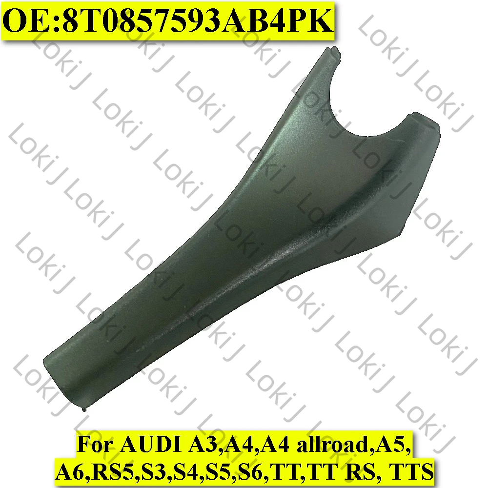 

Black Interior Rear View Mirror Cover 8T0857593AB4PK For AUDI A3,A4,A4 allroad,A5,A6,RS5,S3,S4,S5,S6,TT,TT RS, TTS