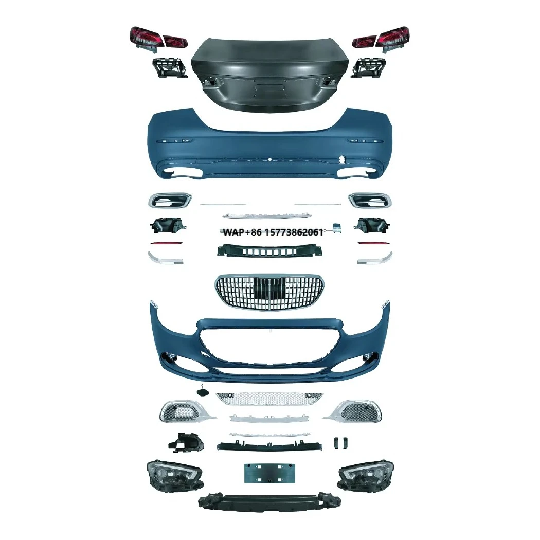 

For E-Class W213 2016-2020 Auto Body Kit Front & Rear Bumper Modified Maybachc 21-23 Car Accessories