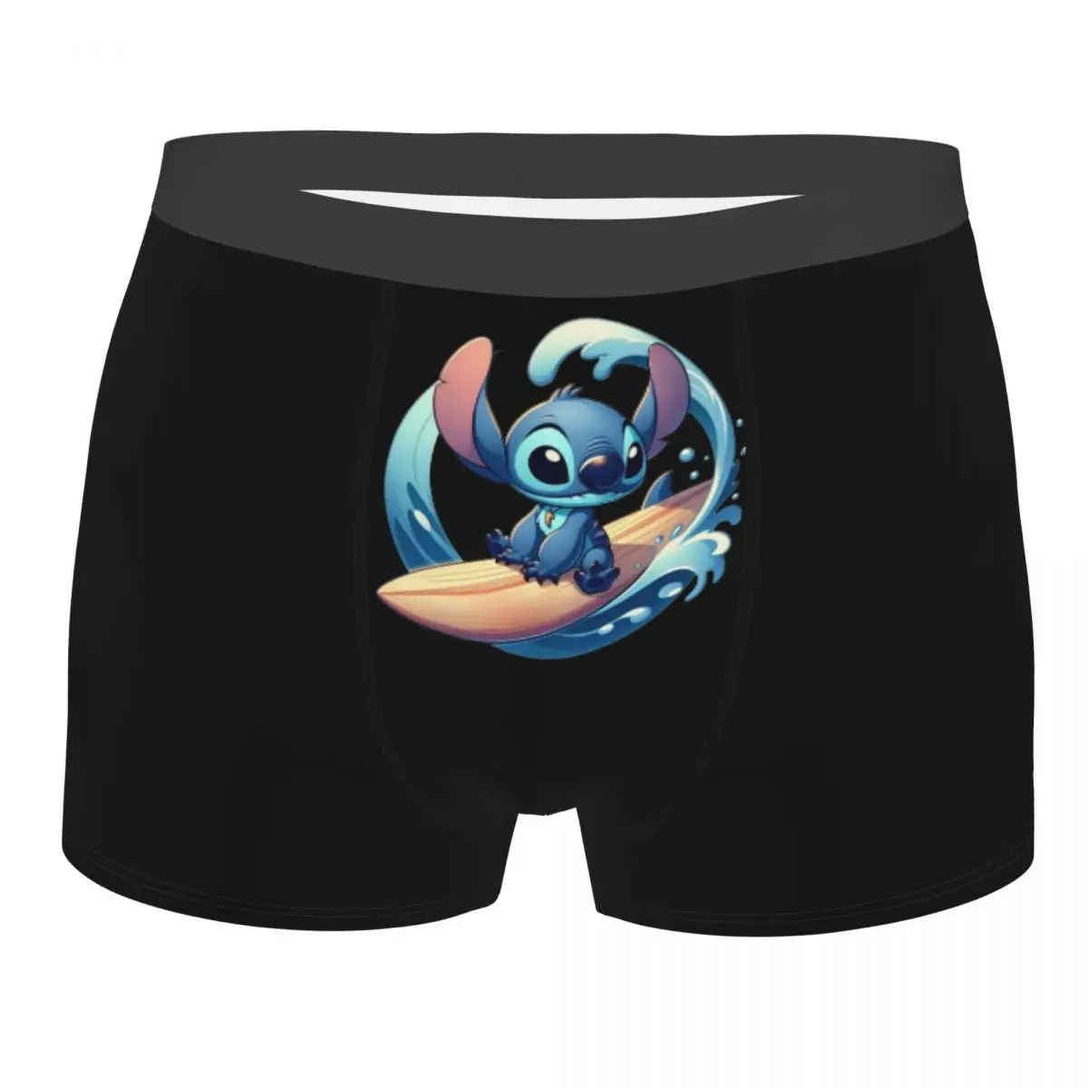 

Custom Stitch Surfing Boxer Shorts For Men 3D Printed Underwear Panties Briefs Soft Underpants