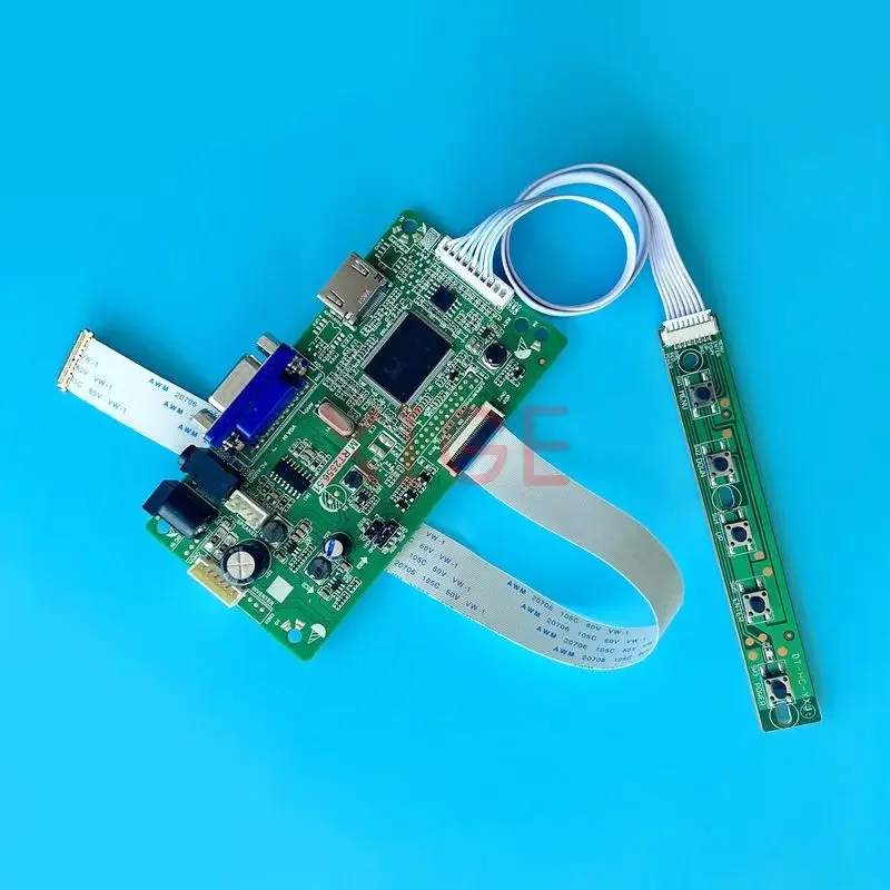 

Плата драйвера ЖК-контроллера для B140HAN01.1 B140HAN01.2/1,3, совместимый с HDMI экран для ноутбука 14 дюймов, 30-контактный EDP VGA 1920x1080, комплект «сделай сам»