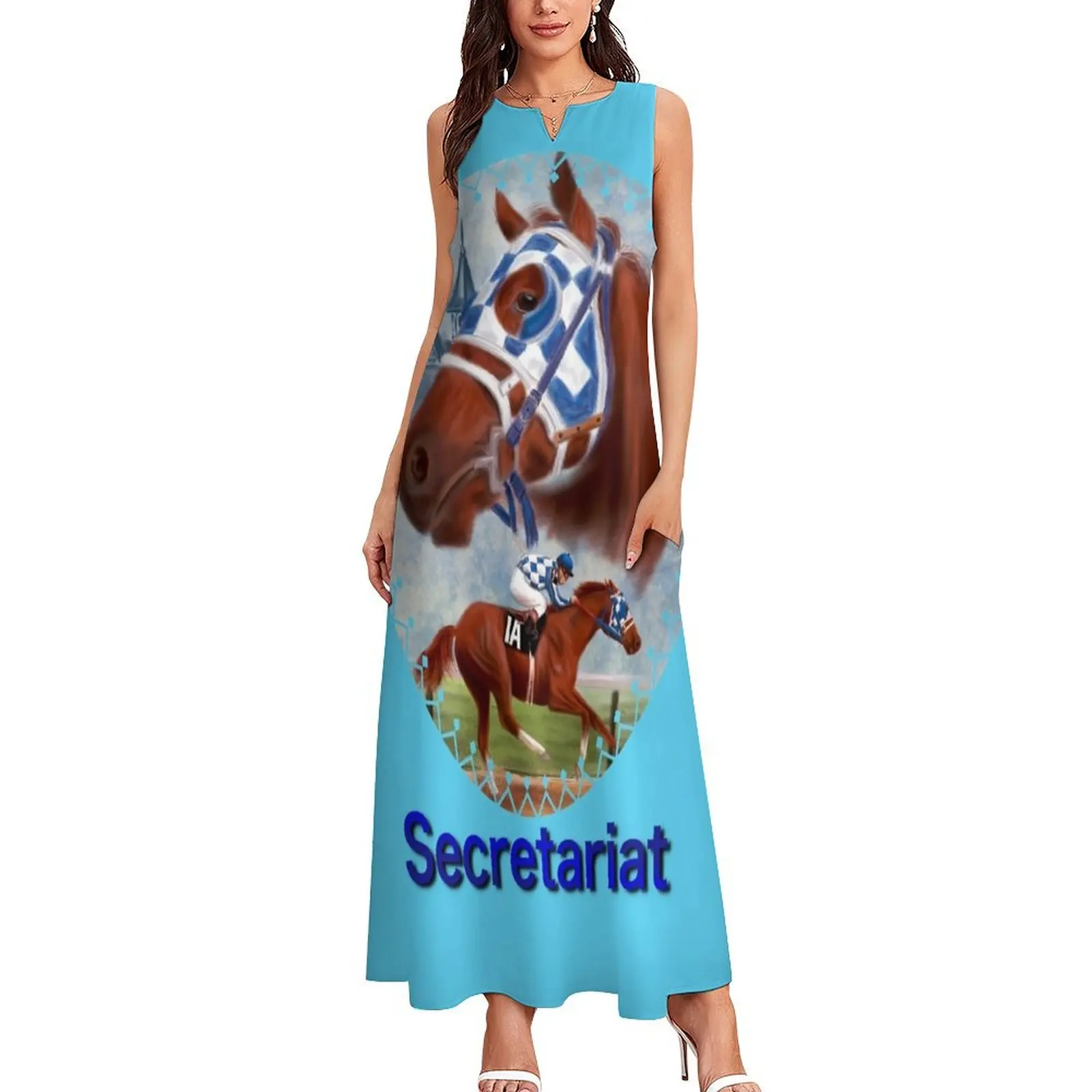 Secretariat Triple Crown Winner Long Dress Aesthetic clothing dresses for woman 2025 Dress