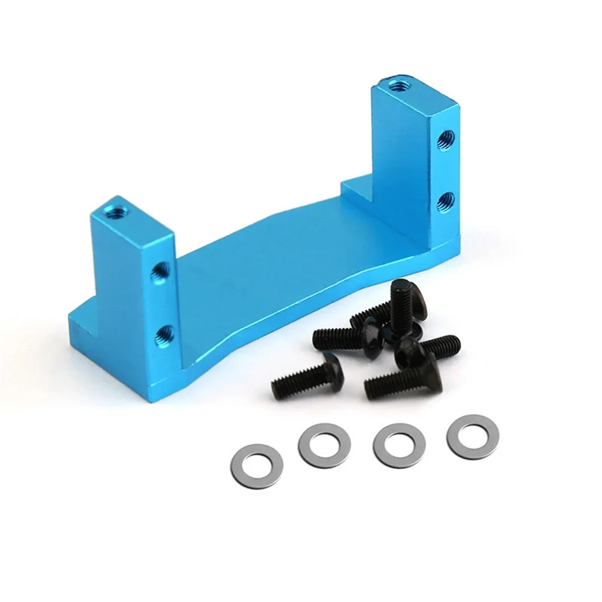 1pcs Metal Aluminum Servo Mount Set Base Holder For TAMIYA 54977 TT-02 RC Car Upgrade Parts Accessories