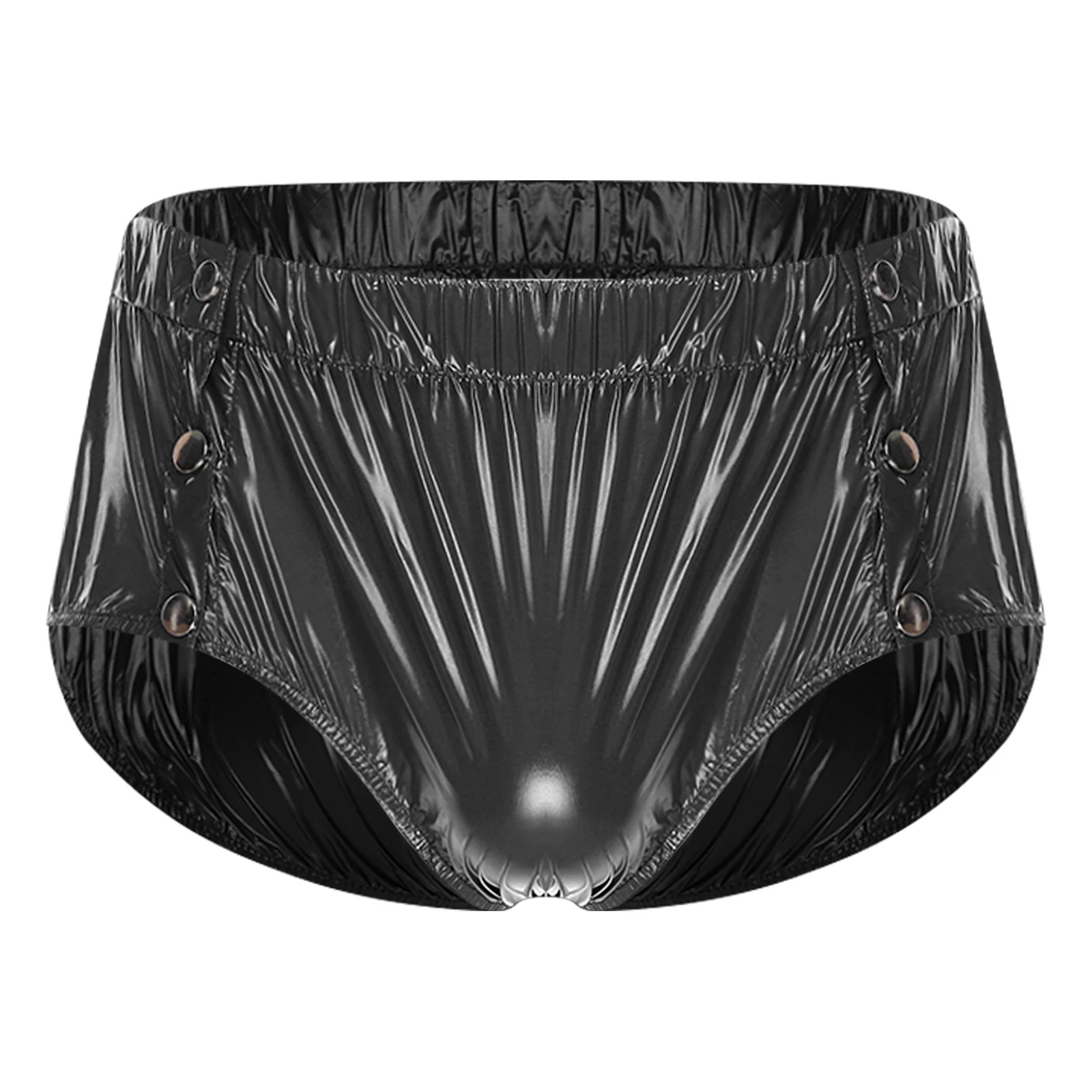 

Mens Elderly Bedridden Panties Waterproof Incontinence Diaper Cover Underwear Underpants Tear-away Washable Adaptive Briefs