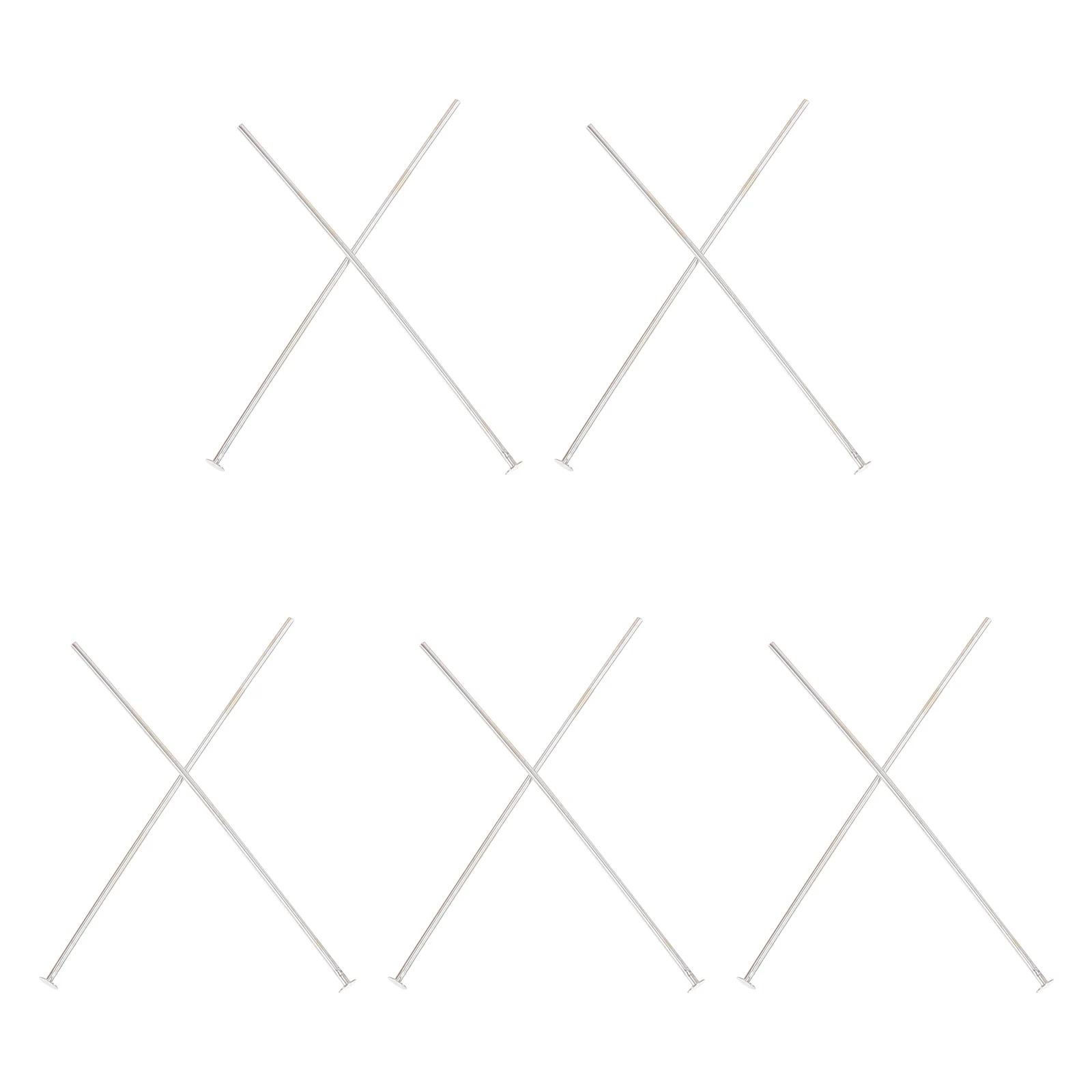 

10 Pcs Silver DIY Jewelry Kits Necklace Pins Earrings Charms Bracelets High Quality Durable Practical Accessories