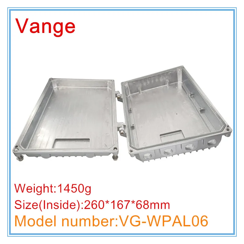 Vange AP device project box 260*167*68mm IP65 waterproof aluminum case enclosure