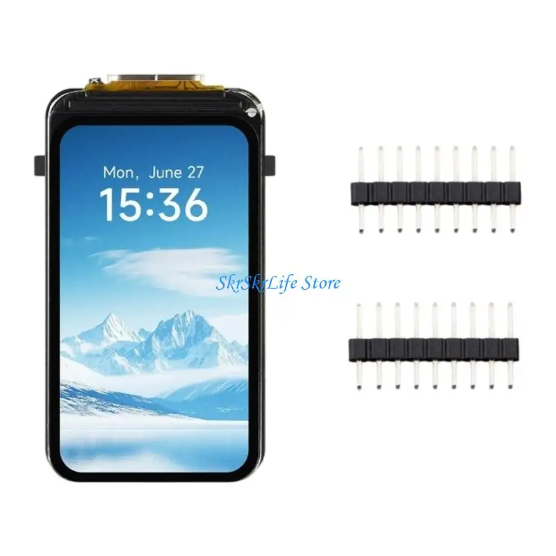 E65E Wireless Display Development Board 1.47in LCD, WiFi 6, Thread 1.4 and GPIO for Control Screen Design Work Builds