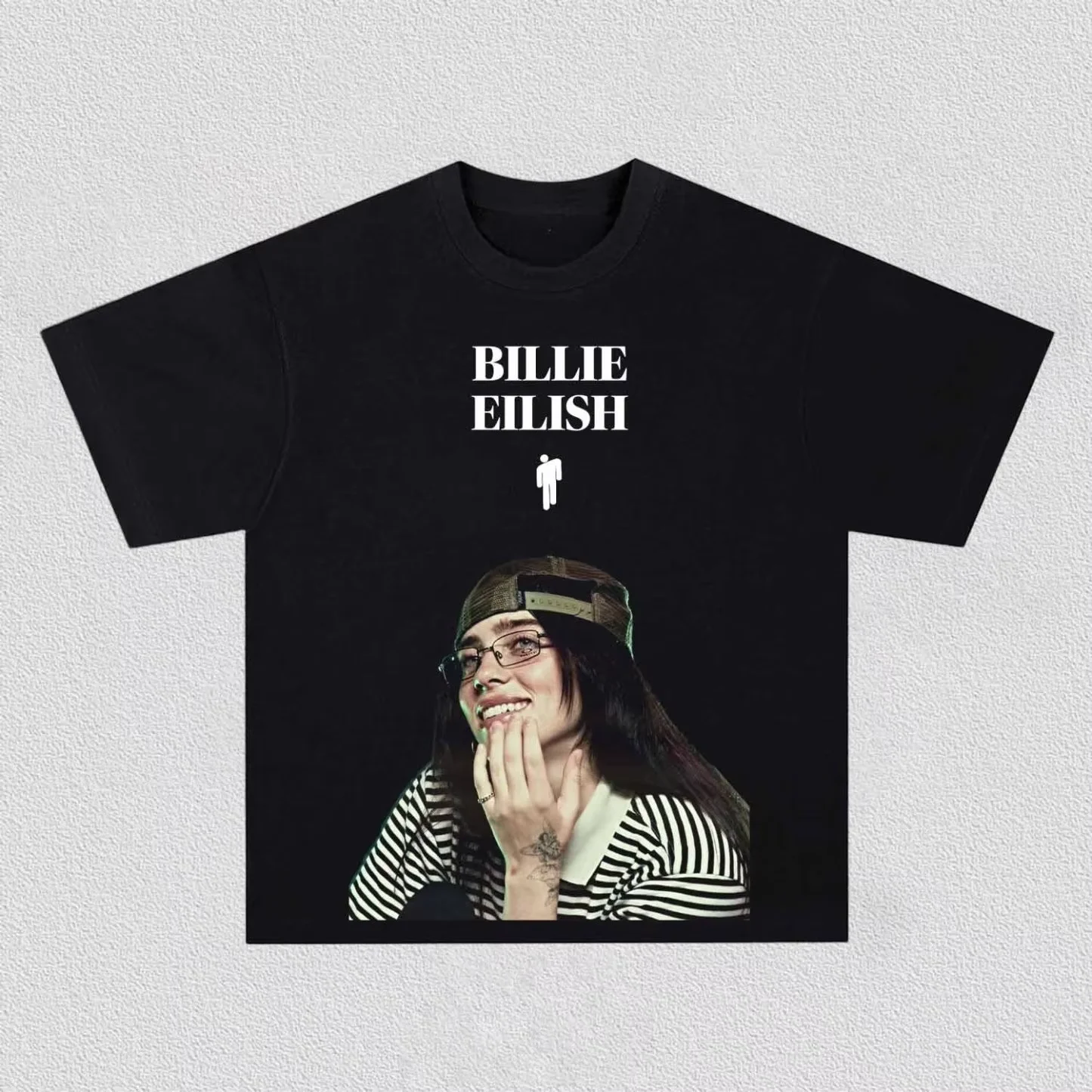 2026 New Billie Eilish Graphic T-shirt Y2K Style Unisex Short Sleeve Hip-hop Fashion Tee For Men Women Fan Apparel