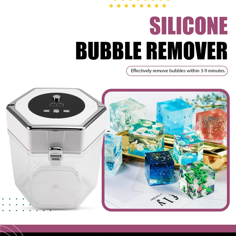 

MCGS-Resin Bubble Remover Pro Airless Technology 2L Эффективное удаление пузырей на 99% для смоляных форм Художественные ремесла Вилка европейского стандарта