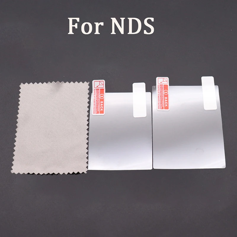 1-10PCS ด้านล่างป้องกันฟิล์มสําหรับ Nintend NDS DSi NDSi XL LL NDSL DS Lite หน้าจอ LCD Protector ผิว