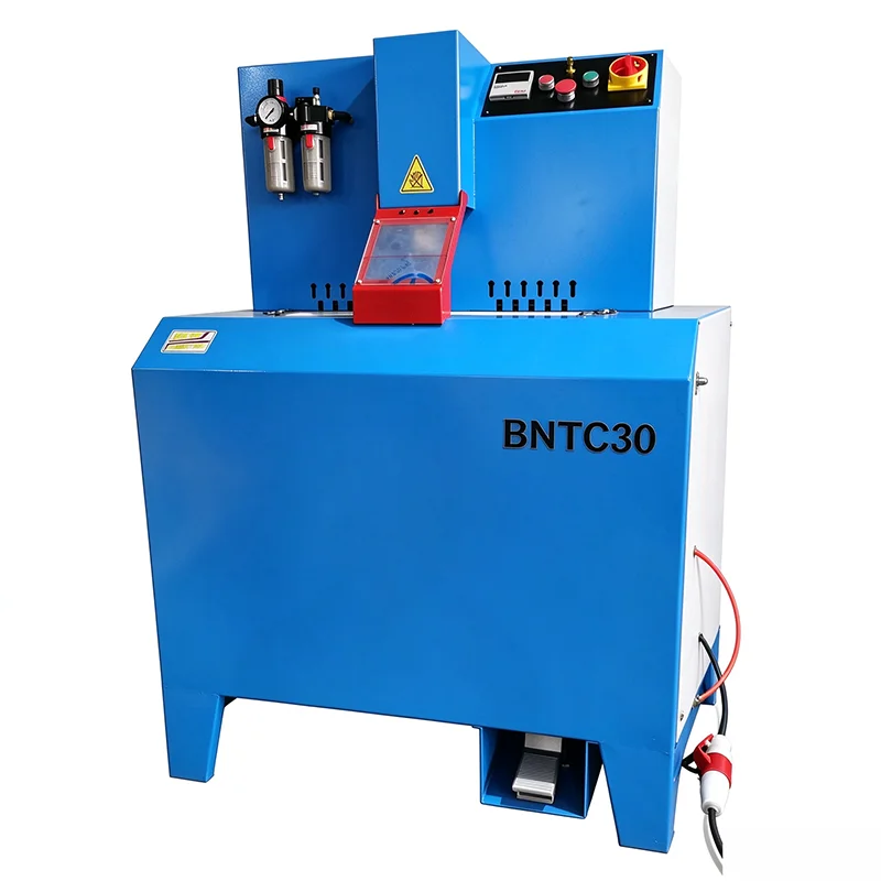 BNTC30 Pneumatic Hose Cutting Machine 2 Inch Tool for Industrial Use