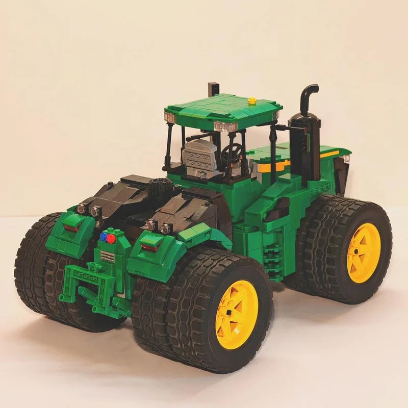 MOC-205720 New Farm Cargo Tractor Building Blocks Model 1359 PartsMOC Creative Boys Kids Birthday Building Blocks Toy Gifts