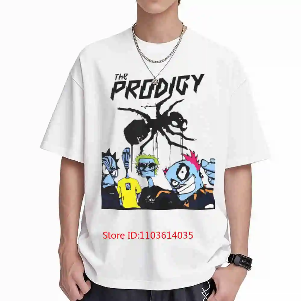 The Prodigy Fat Of The Land Album Art Short Sleeve Tee 100% Cotton T-Shirt