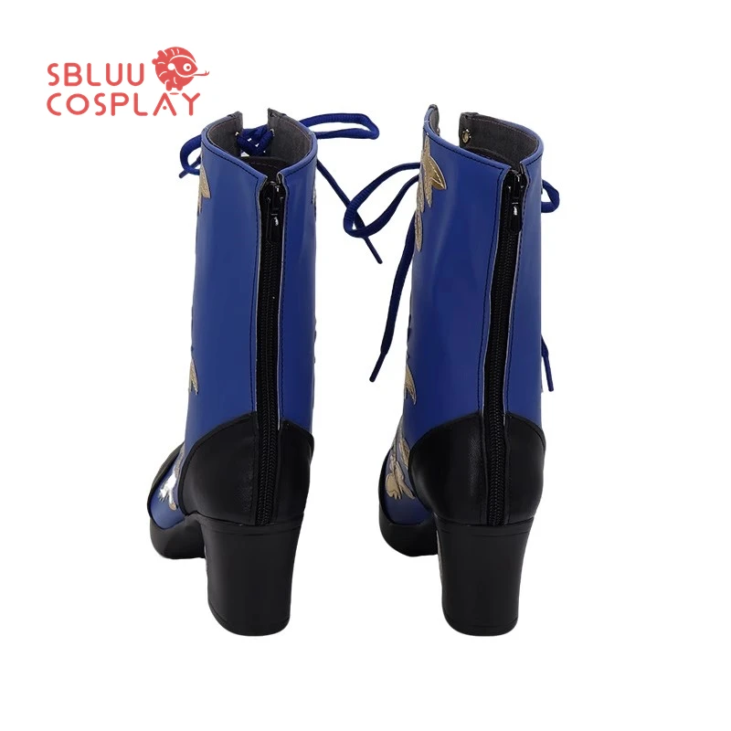 Sbluucosplay jogo wataru hibiki cosplay sapatos das mulheres dos homens festa de halloween eventos temáticos botas feitas sob encomenda