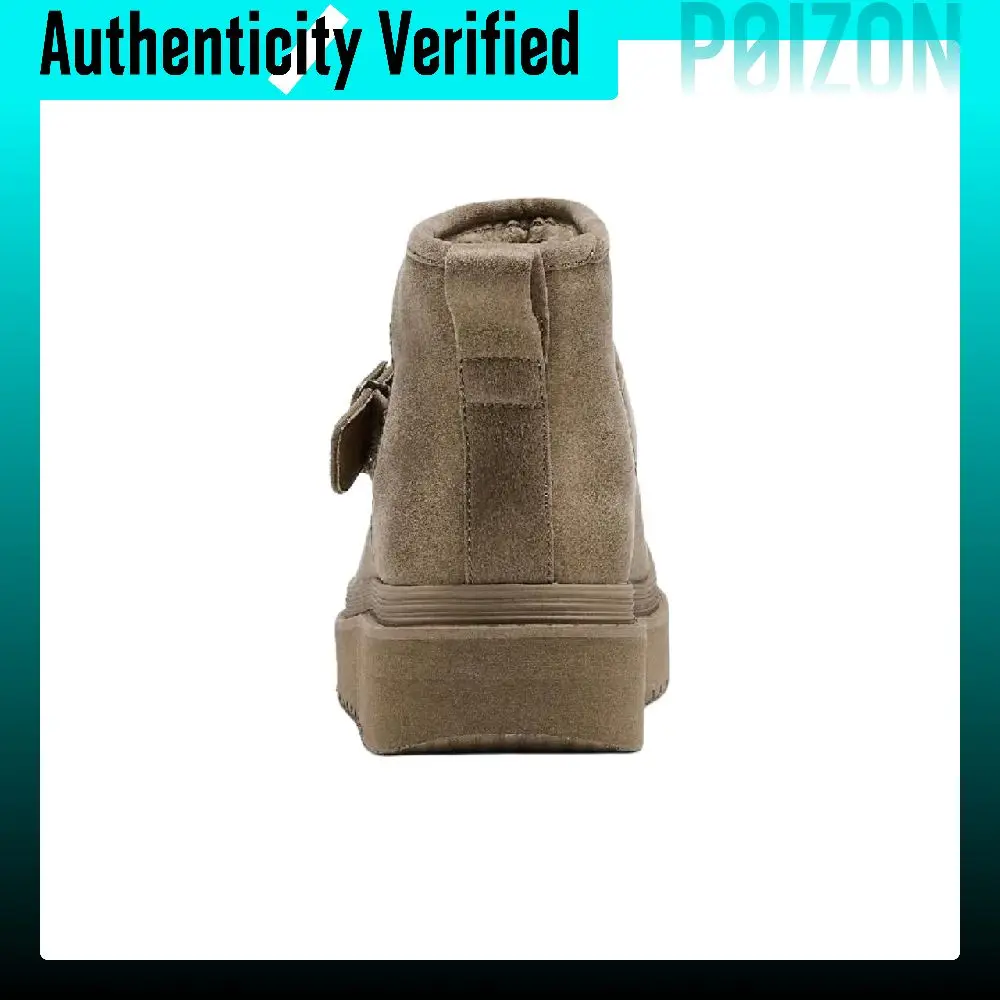 Skechers BOBS Thermal Comfortable Fleece Lined Cold Resistant Platform Coverage Soft Snow Boots Women's Brown 114624-CSNT