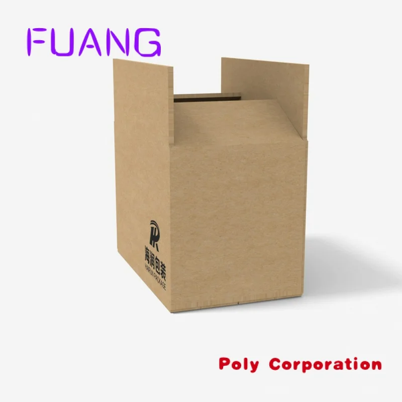 Custom  Custom Strong Cardboard Shipping Boxes Wholesale Corrugated Cartons Mailing Moving Shipping Boxes packing box for small 