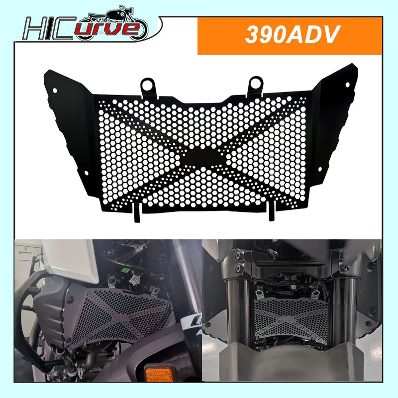 

High Quality For 390 ADV Adventure 390ADV 2020 2021 2022 Motorcycle Radiator Grille Cover Guard Protection Protetor