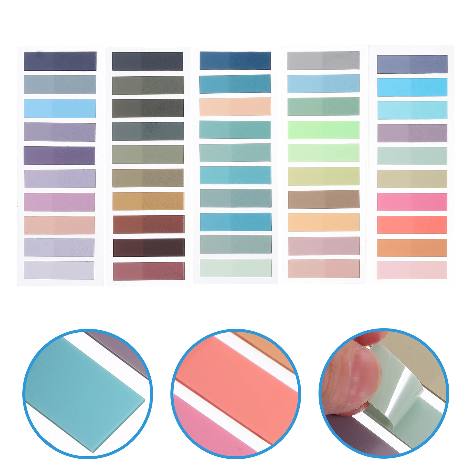 

Sentence Bookmarks Sticky Index Tabs Reading Highlight Strips Adhesive Page Markers Colored Learning Tabs