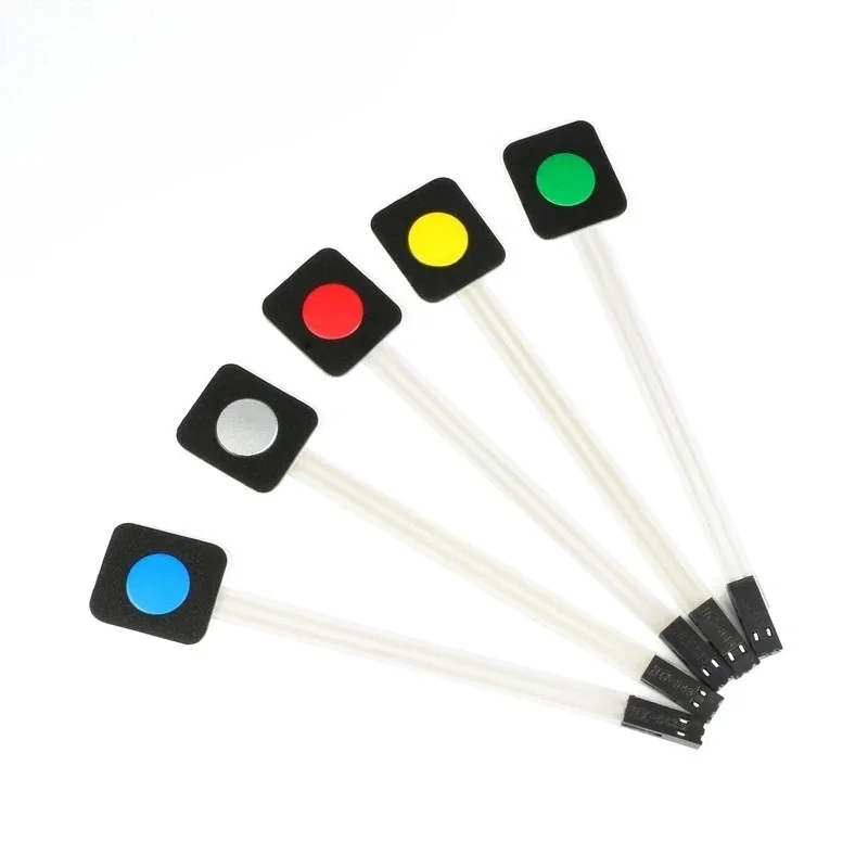 1PCS Single Key Membrane Switch Keypad (Red/Green/Gray/Yellow) for Arduino DIY