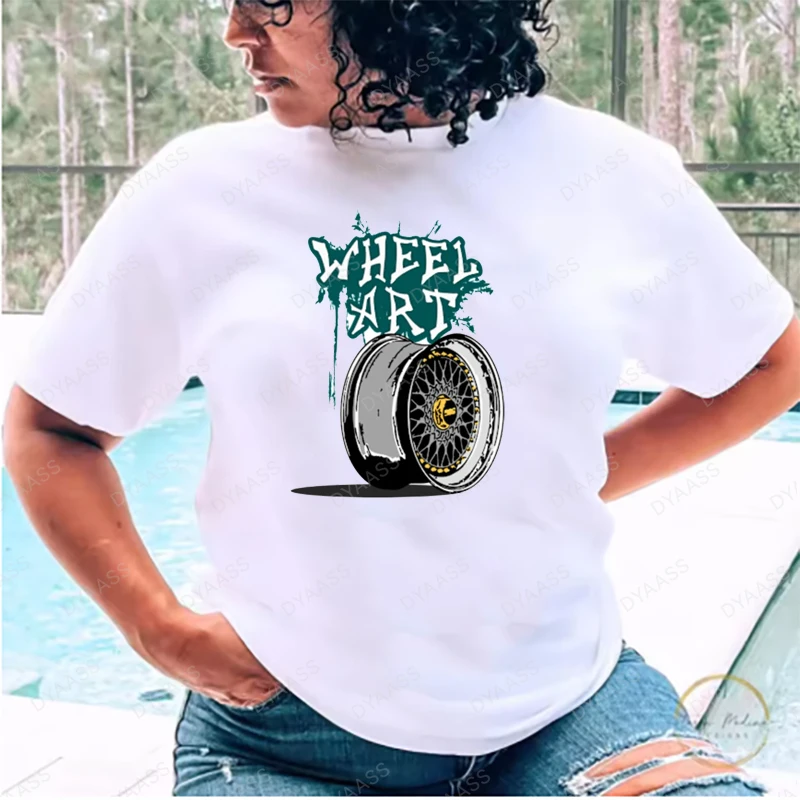 

Summer T-shirt is a short-sleeved shirt made of fashionable cotton for men and boys' clothing wheelart bbs