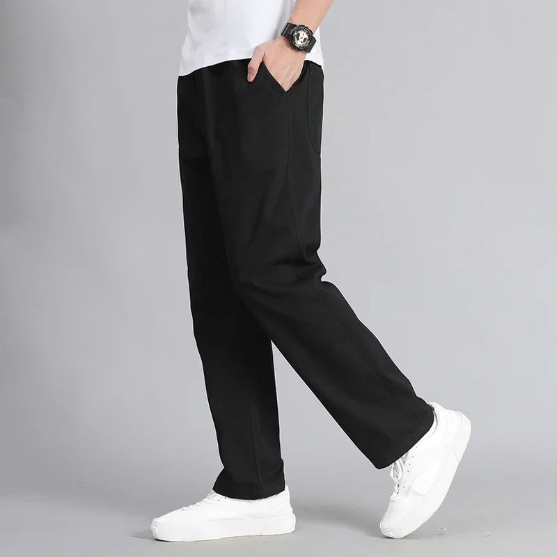 Autumn Men's Cargo Pants Summer Cotton Work Wear New In Large Size 6XL Casual Climbing Joggers Sweatpants Hombre Autumn Trousers