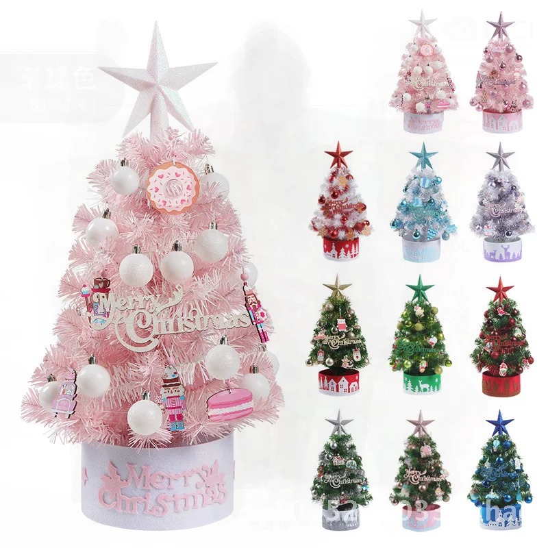 

DIY Christmas Tree Decoration Set - 60pcs Ornaments including Gold Green Silver And Rose Gold Balls for Festive Pendants
