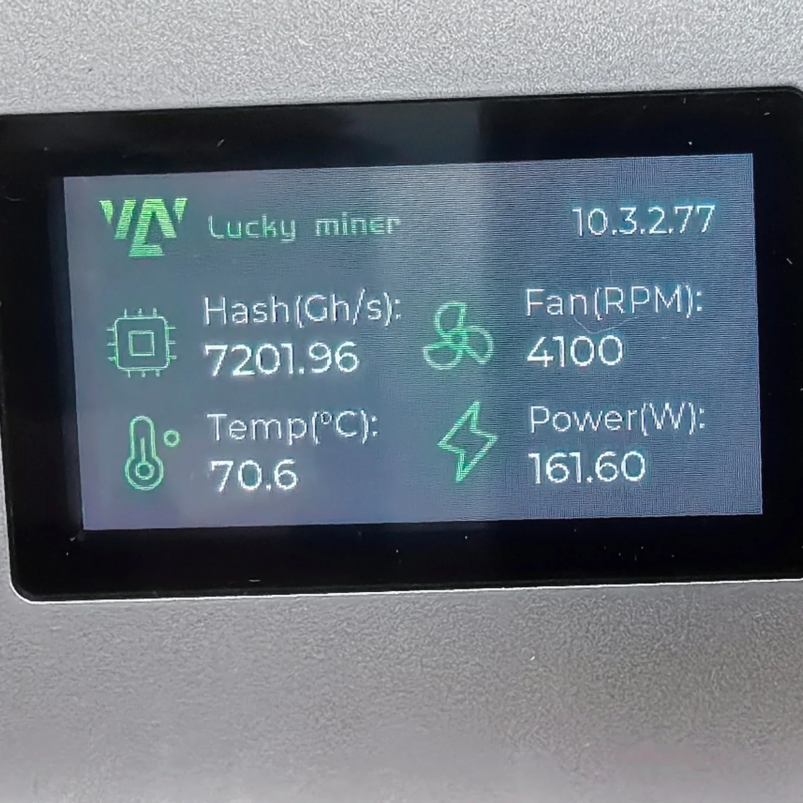 

LuckyMiner LV08Pro Bitcoin miner 7TH/s blockchain cryptocurrency collector BTC/BCH/BSV/XEC/FB