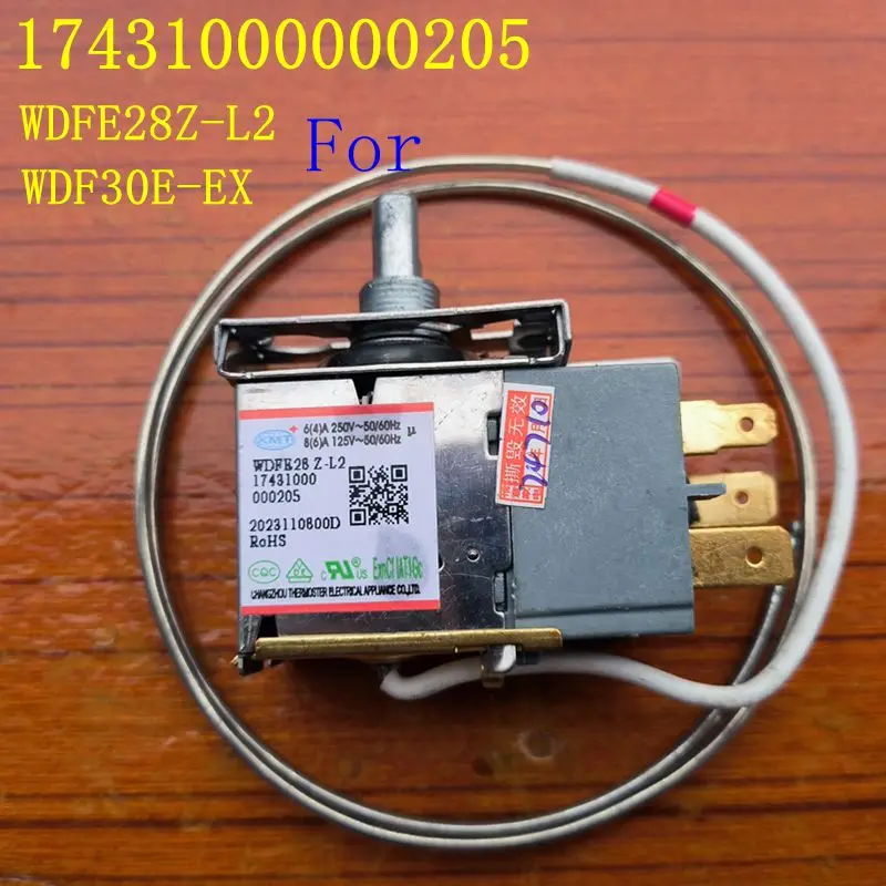 

Refrigerator Parts 17431000000205 WDF30E-EX WDFE28Z-L2 Thermostat For Midea Refrigerator CDD-132CMA (E)/88CM(C)/88CM(E)