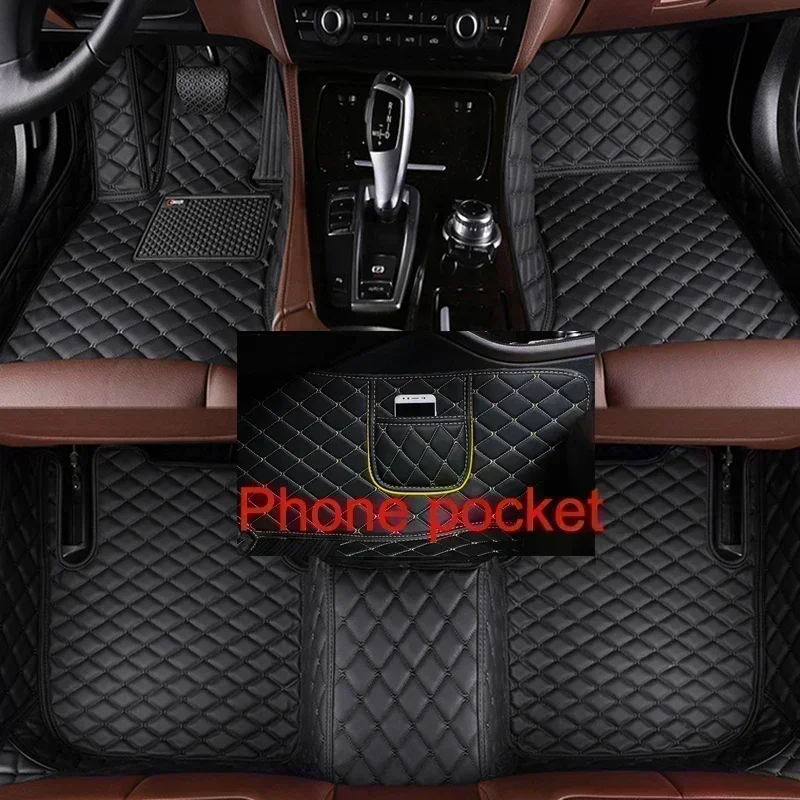 Custom Style Full Coverage Car Floor Mats for Peugeot 408 2014-2023 508 2019-2023 RCZ 2010-2019 Car Accessories Carpet