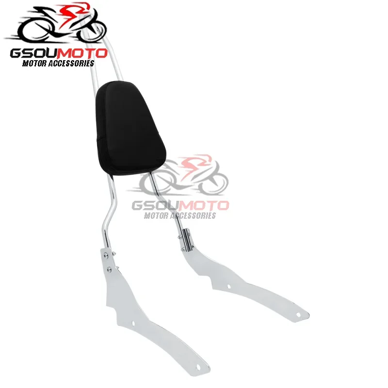 Motorcycle Spike Bow Rear Passenger Backrest Sissy Bar For Yamaha Vstar XVS400 XVS650 Custom Dragstar DS400 DS650 1996-2017