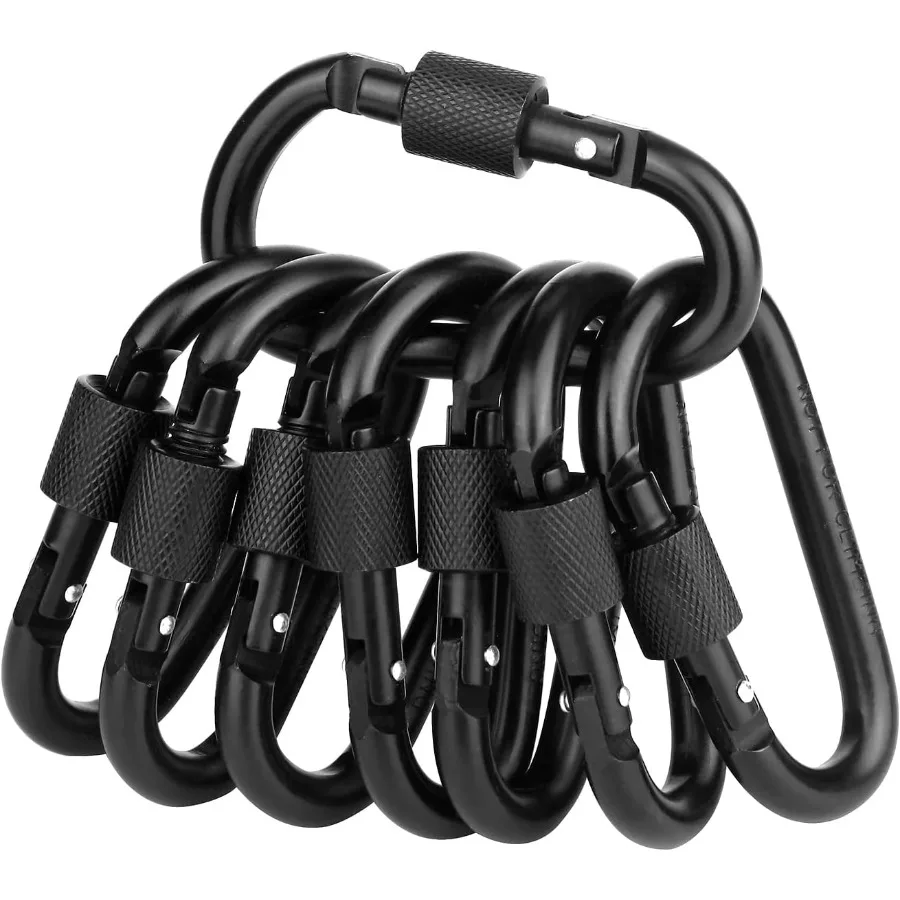 قفل حلقة تسلق كليب 3 Ih D مقاطع حلقة الربيع Sp مفتاح سلسلة هوك المسمار بوابة الألومنيوم حلقة تسلق للسفر في الهواء الطلق التخييم الأسماك #1