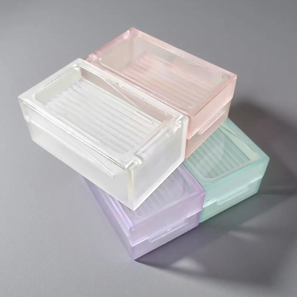 Double Layer Fuse Bead Organizer Box 2 in 1 2.6mm Beans Fuse Bead Sorting Storage Box Flip Top Anti-Clog