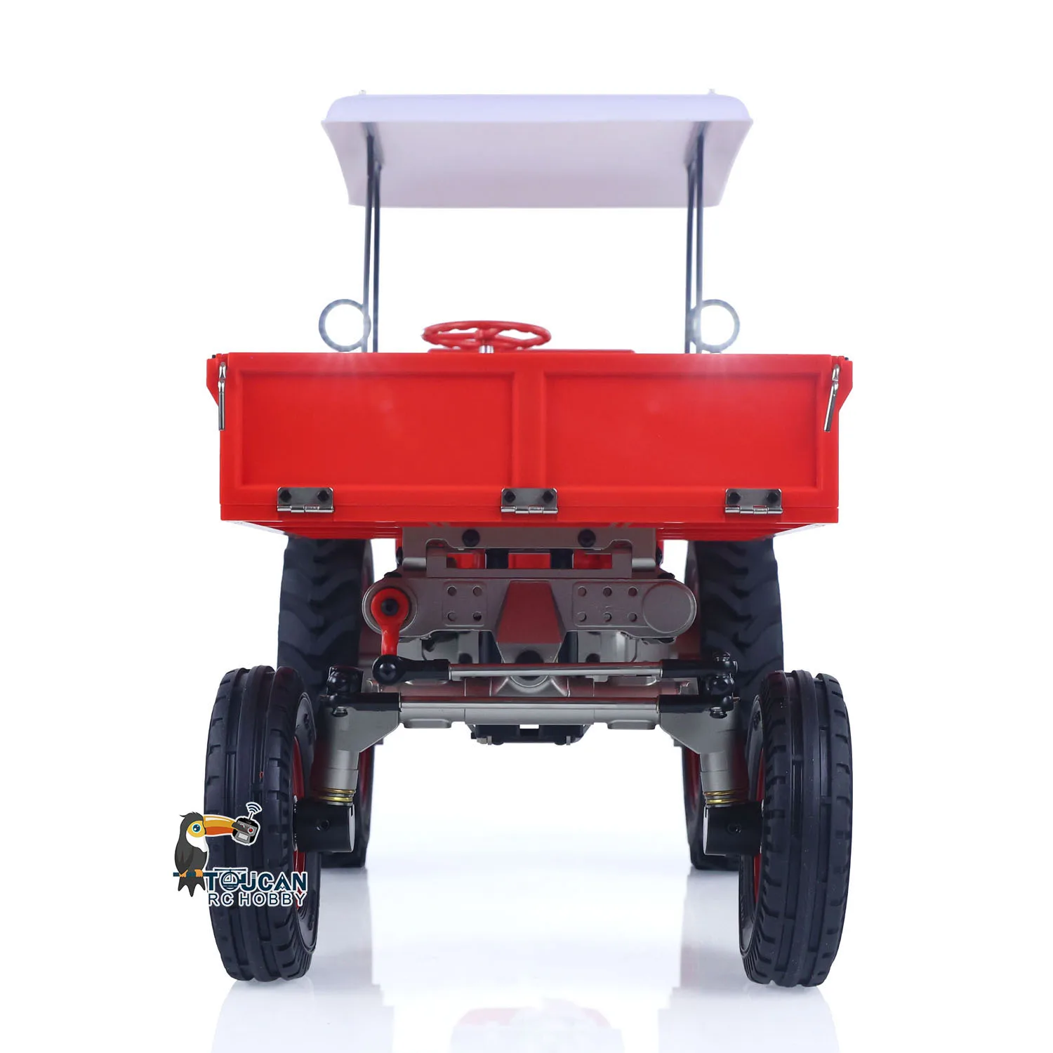

Игрушки 1/10 Kingkong RC Фермерский трактор Автомобиль 4×2 Модель DONKEY T16 Транспортный автомобиль Мотор 2 скорости Коробка передач Замок оси 6CH Радио Свет
