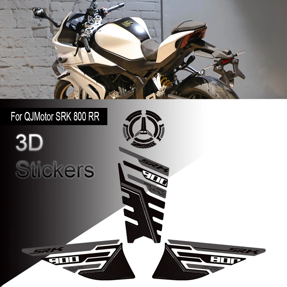 

Motorcycle For QJMotor QJ Motor SRK GSR 800 RR SRK800 Tank Pad Cap TankPad Gas Fuel Oil Kit Knee Stickers Decals Protector