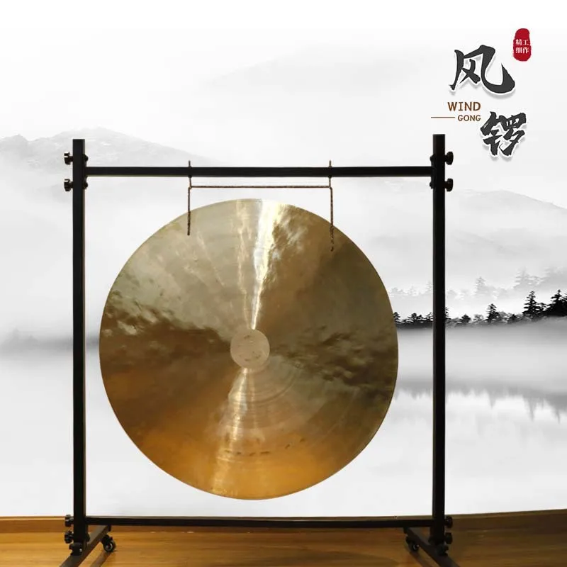 

Professional Wind Gong Handmade Sound Therapy Gong Yoga Meditation Healing Percussion Musical Instrument