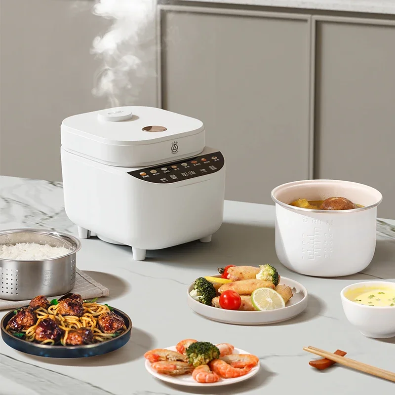 Rice cooker household small low-sugar rice cooker rice soup separation new sugar control effect 2L mini cooking pot electric