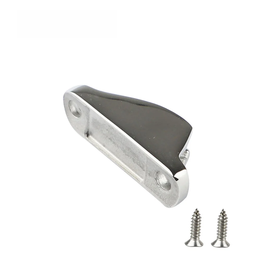 For Marine Rope Clamp Grip 316 Stainless Steel Clam Cleat for Boats 18x48mm Size Supports 6mm Rope in Harsh Conditions