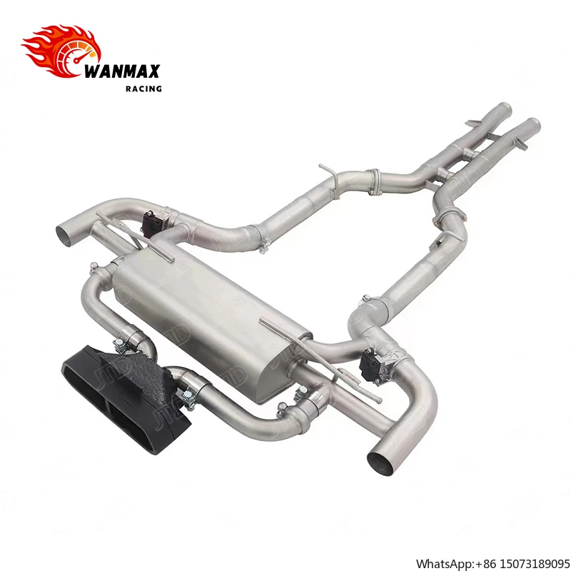 

High Performance C190 Exhaust System for 2018 - Stainless Steel Catback Downpipe with Valve Control