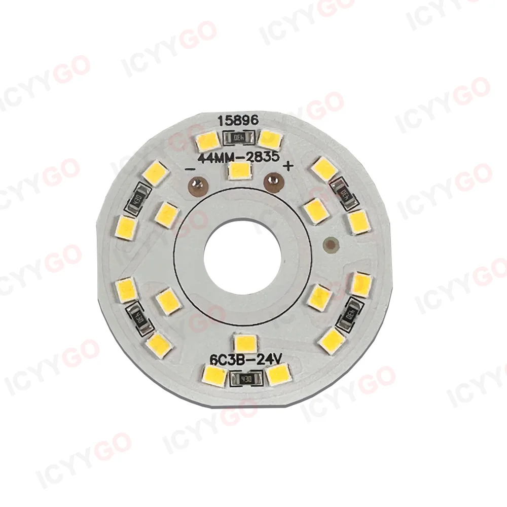 10 stuks DC24V 1W 3W 5W 9W LED-lampkralen Laagspanningslampbord LED SMD2835 Chiplamp Spotlight Downlight met lasdraad