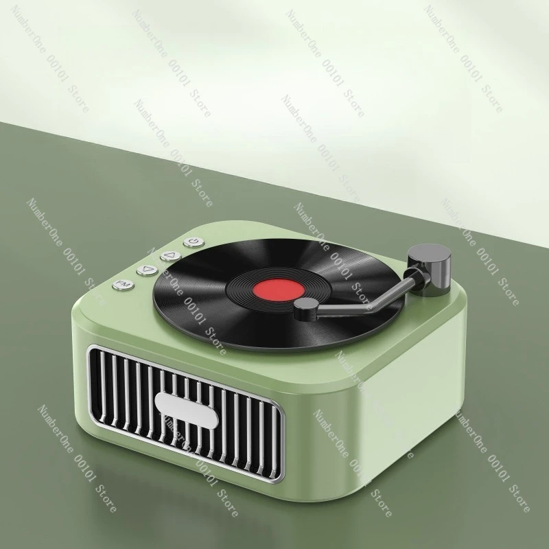 Vinyl record player retro phonograph stereo bluetooth speaker European style