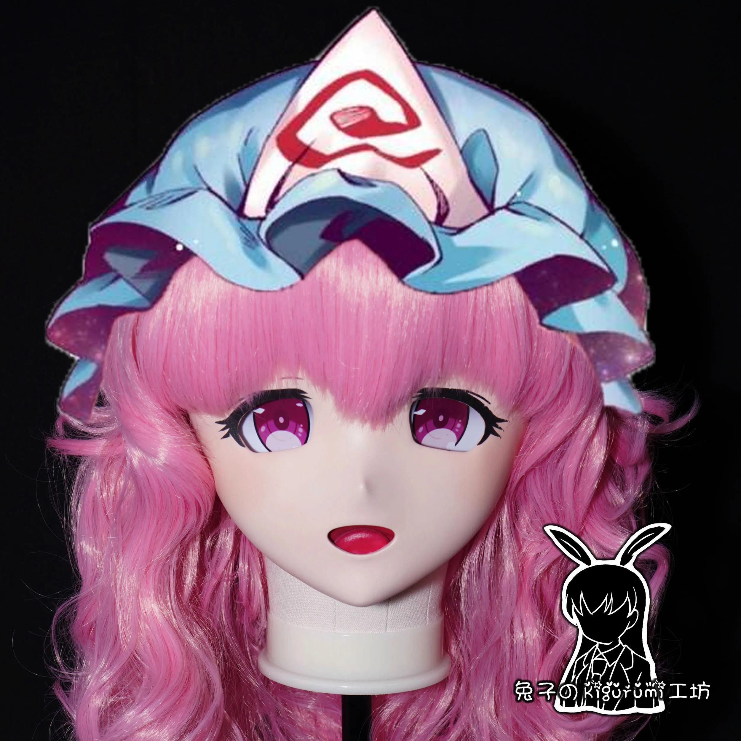 

(RB20239)Customize Full Head Quality Handmade Female/Girl Resin Japanese Anime Cartoon Character ‘Mea’ Kig Cosplay Kigurumi Mask