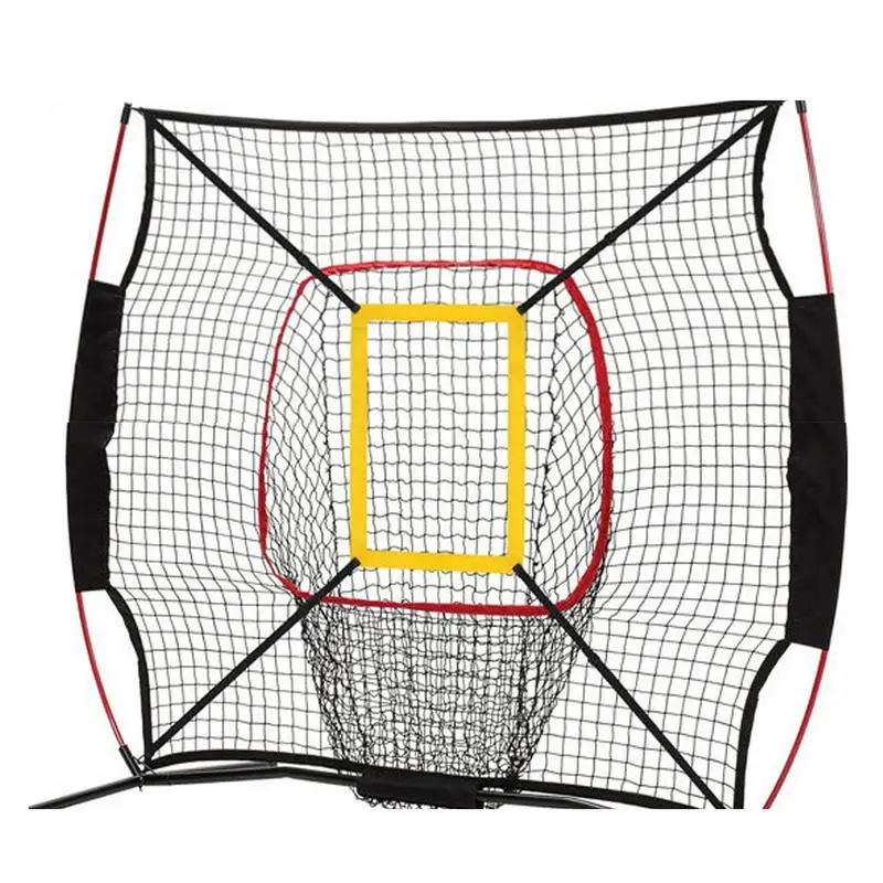 Strike Zone Baseball Strike Zone Target with 4 Adjustable Straps Professional Pitcher Training Devices for Baseball Hitting Net