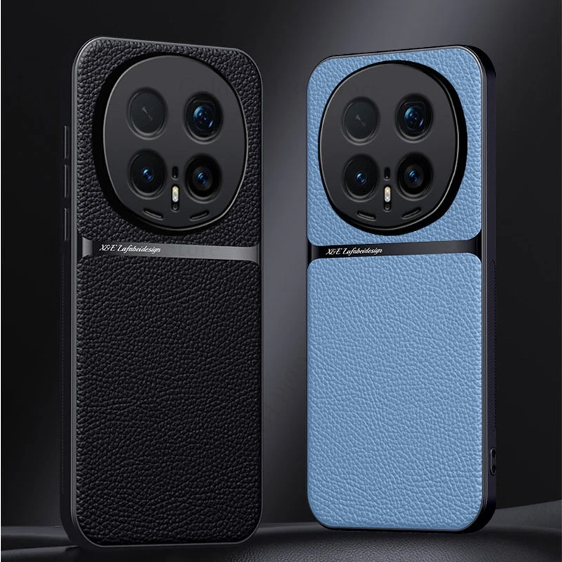 

High-quality Leather Case For Honor Magic 8 Pro Wireless Charger Magnetic Cover For Honor Magic 8 Lite 7 6 5 Pro Magsafing Cover