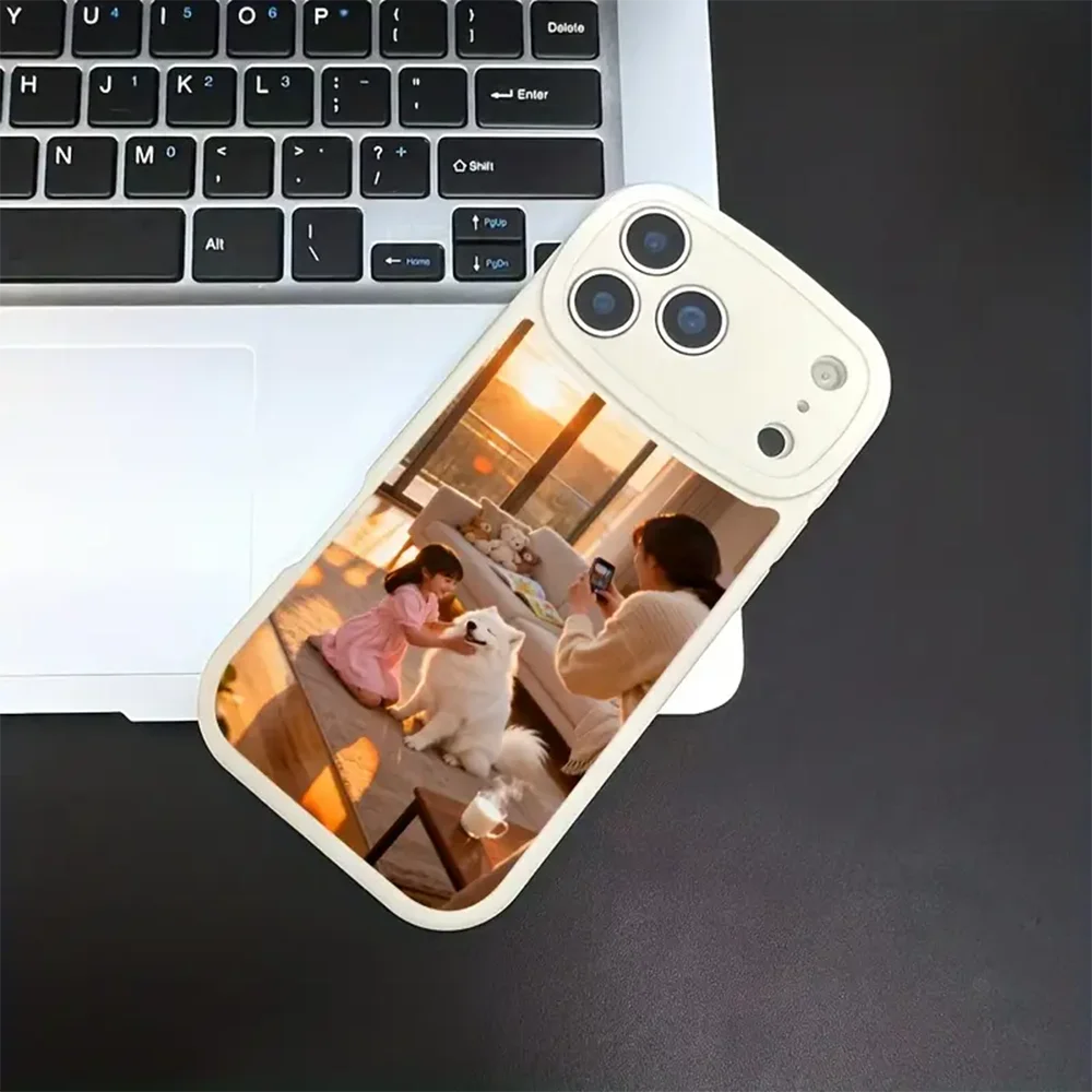 لتقوم بها بنفسك لينة بولي TPU حالات الهاتف الواقية آيفون 17 16 15 14 13 12 11 برو Xs ماكس X XR Mini 16e زائد مخصص صور غطاء ناعم #3