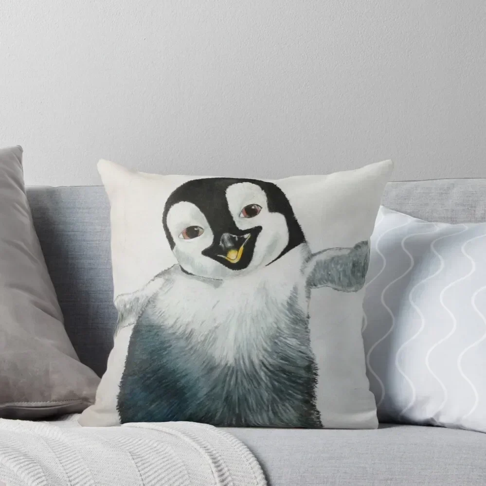 

Penguin Throw Pillow Sofa Pillow Cover Pillow Covers Decorative luxury decor Plaid Sofa