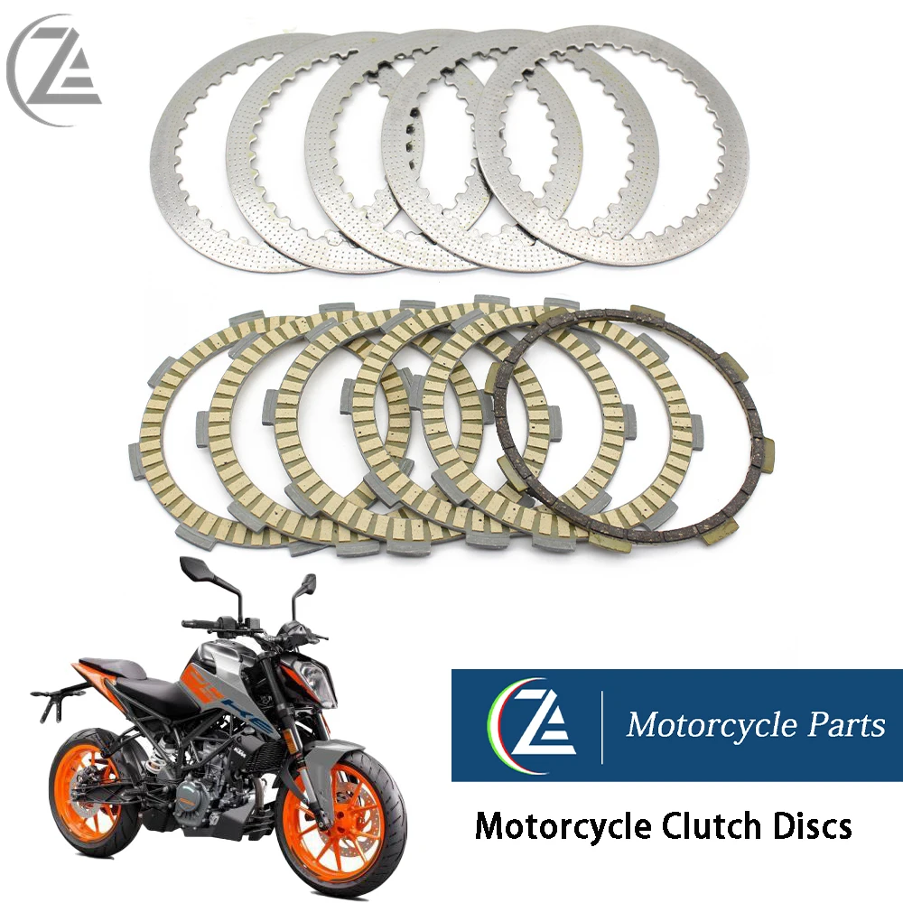 

ACZ Motorcycle Clutch Kit Steel & Friction Plates for 2012-2022 RC200 2014-2022 90132011000 90132111000 90132211000 90132010000